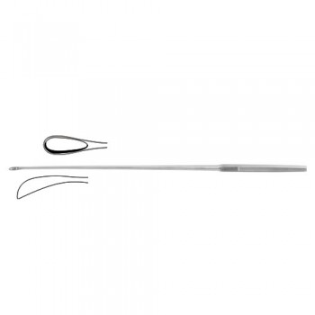Luer-Koerte Gall Stone Scoop Fig. 1 Stainless Steel, 32 cm - 12 1/2" Scoop Size 5.5 mm